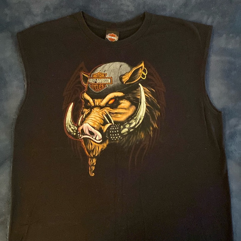 Harley Davidson Sleeveless T-shirt size XL